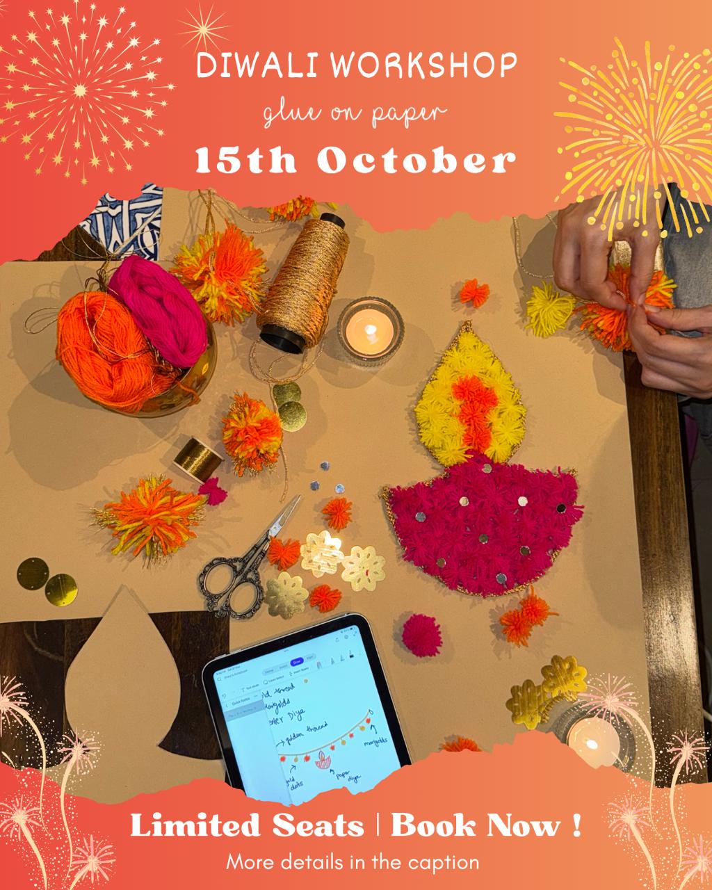 πͺ Handmade Toran Workshop β Craft Your Own Diwali Magic β¨