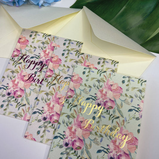 Birthday Card - Set of 12