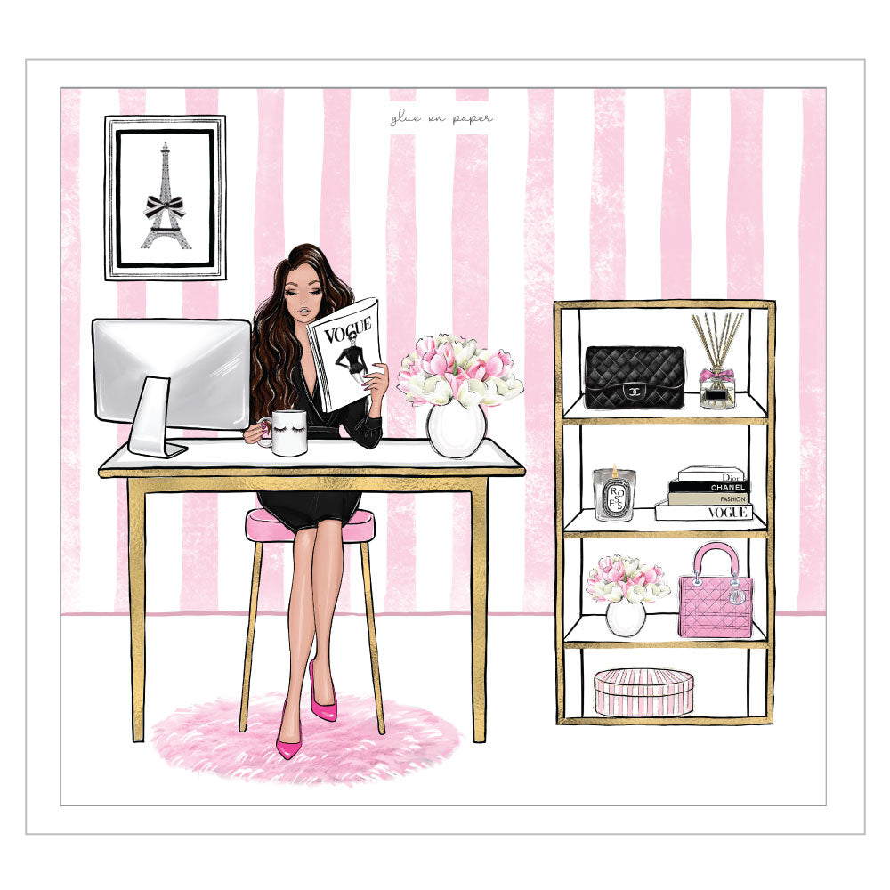 Chic Office - Brunette