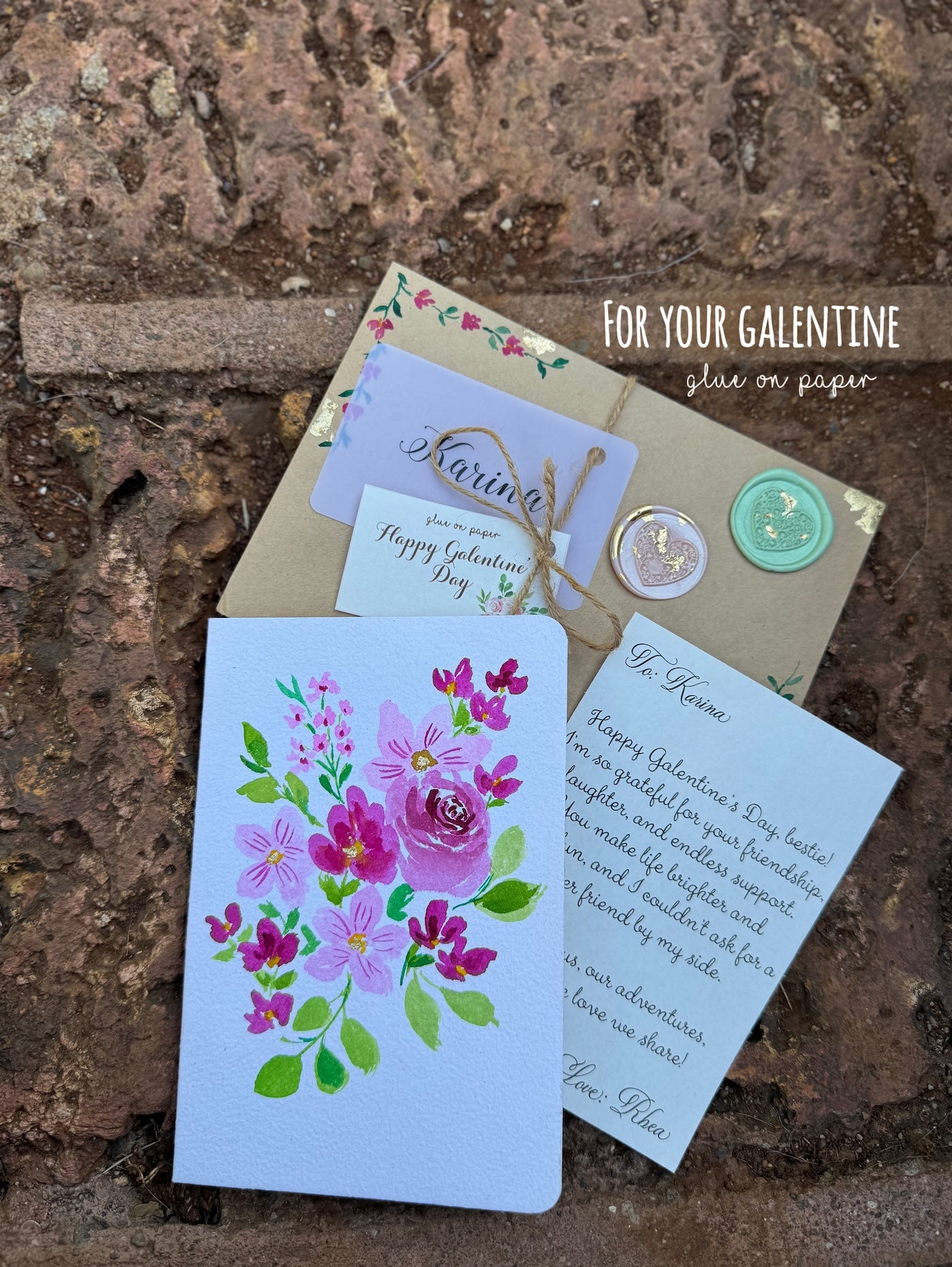 Valentine's / Galentine's Day Custom Card