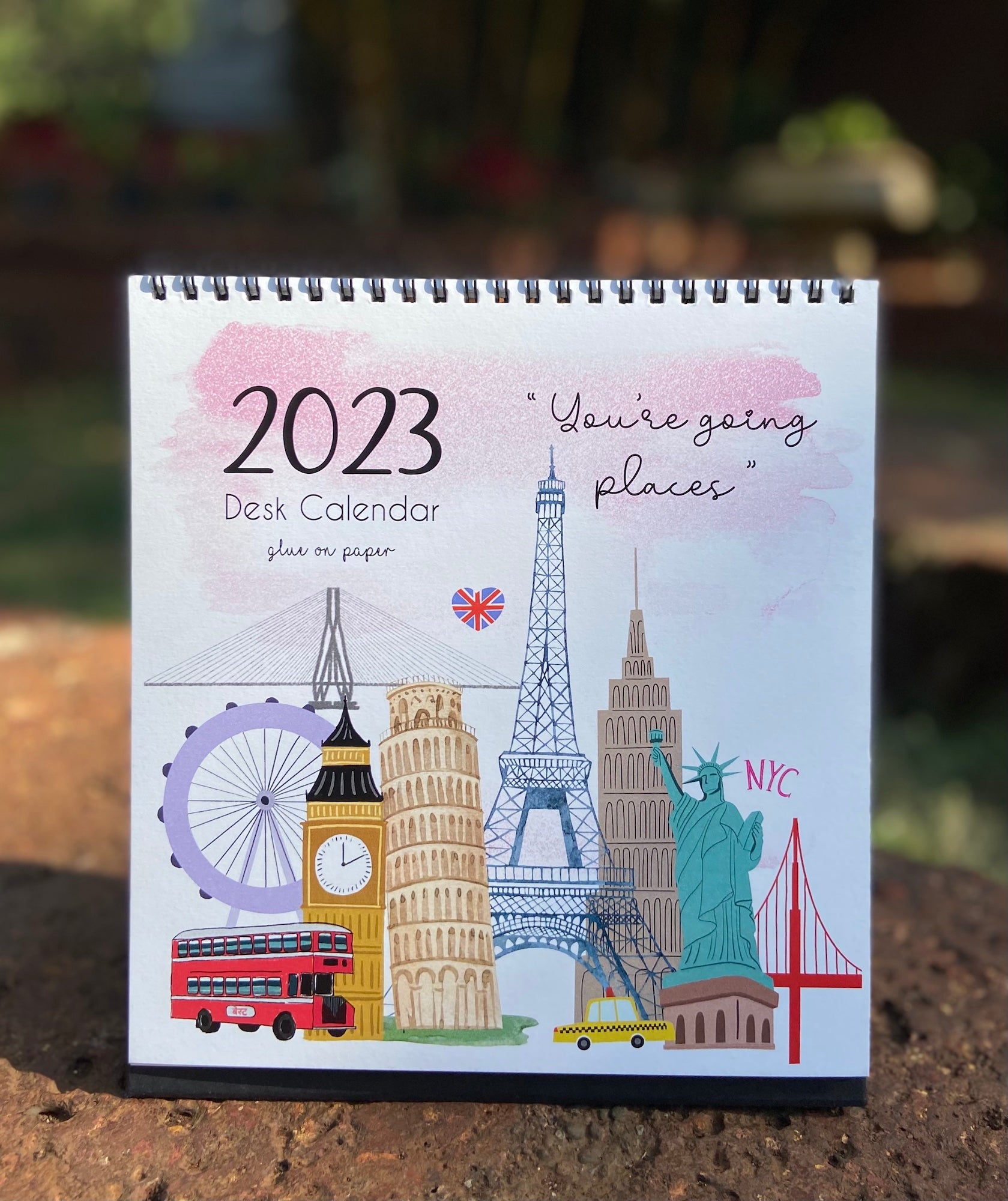 You're going places - 2023 Calendar